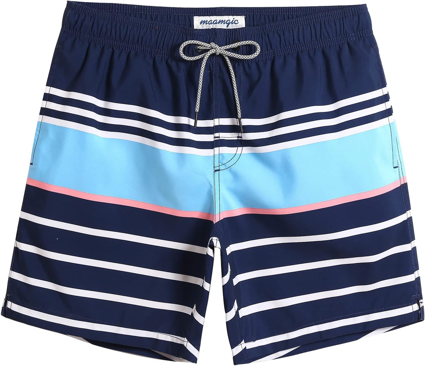 Mens Swim Trunks Quick Dry Swim Shorts with Mesh Lining Funny Swimwear Bathing Suits